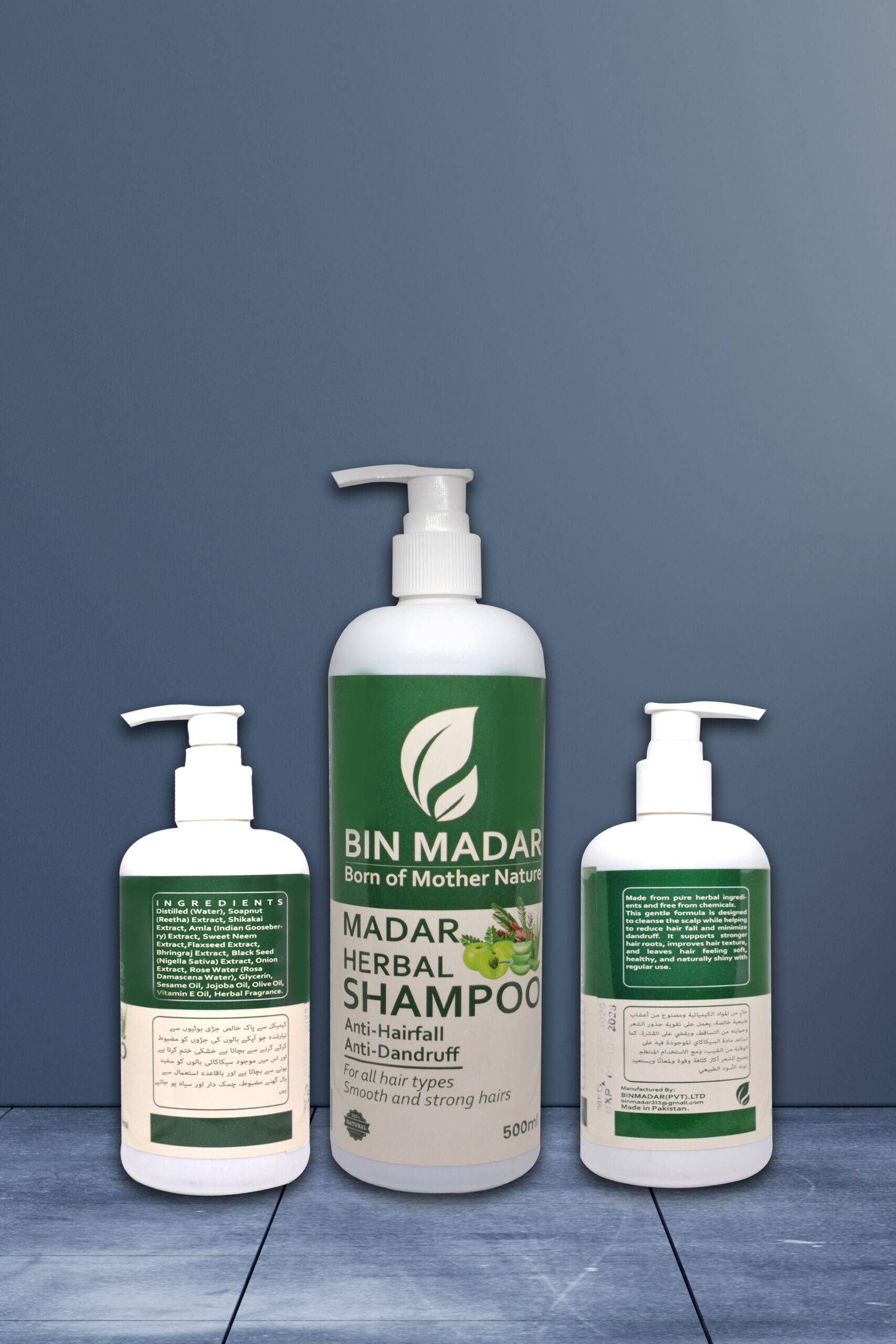 Binmadar herbal shampoo